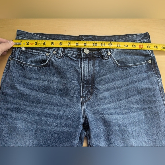 GAP 1969 Men straight leg jeans washed style size 34x32 100% cotton - Picture 7 of 10